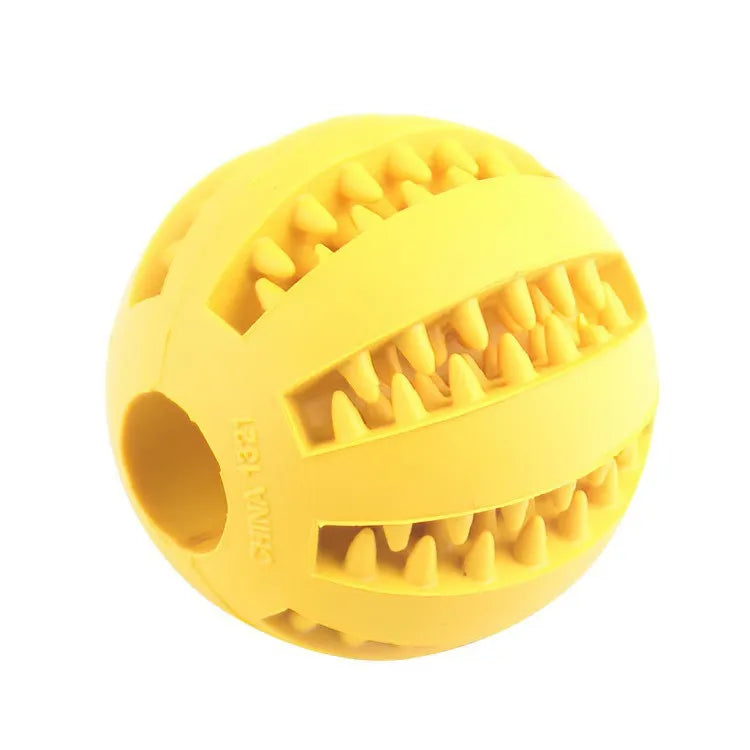 Interactive Treat-Dispensing Dog Toy Ball