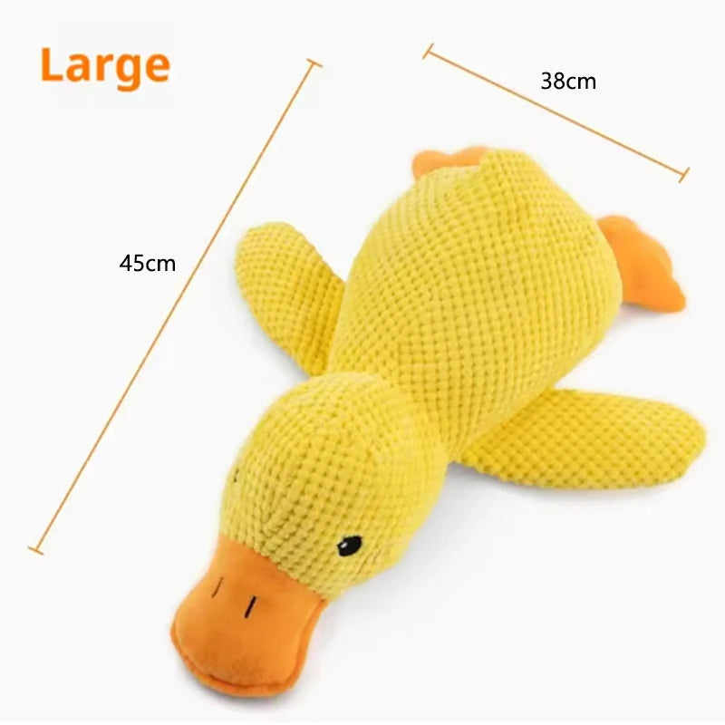 Plush Squeaky Duck Dog Toy