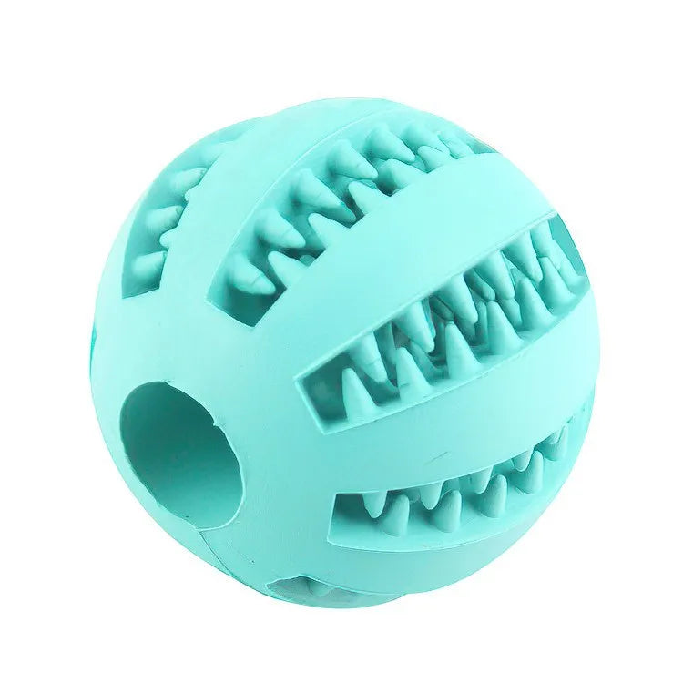 Interactive Treat-Dispensing Dog Toy Ball