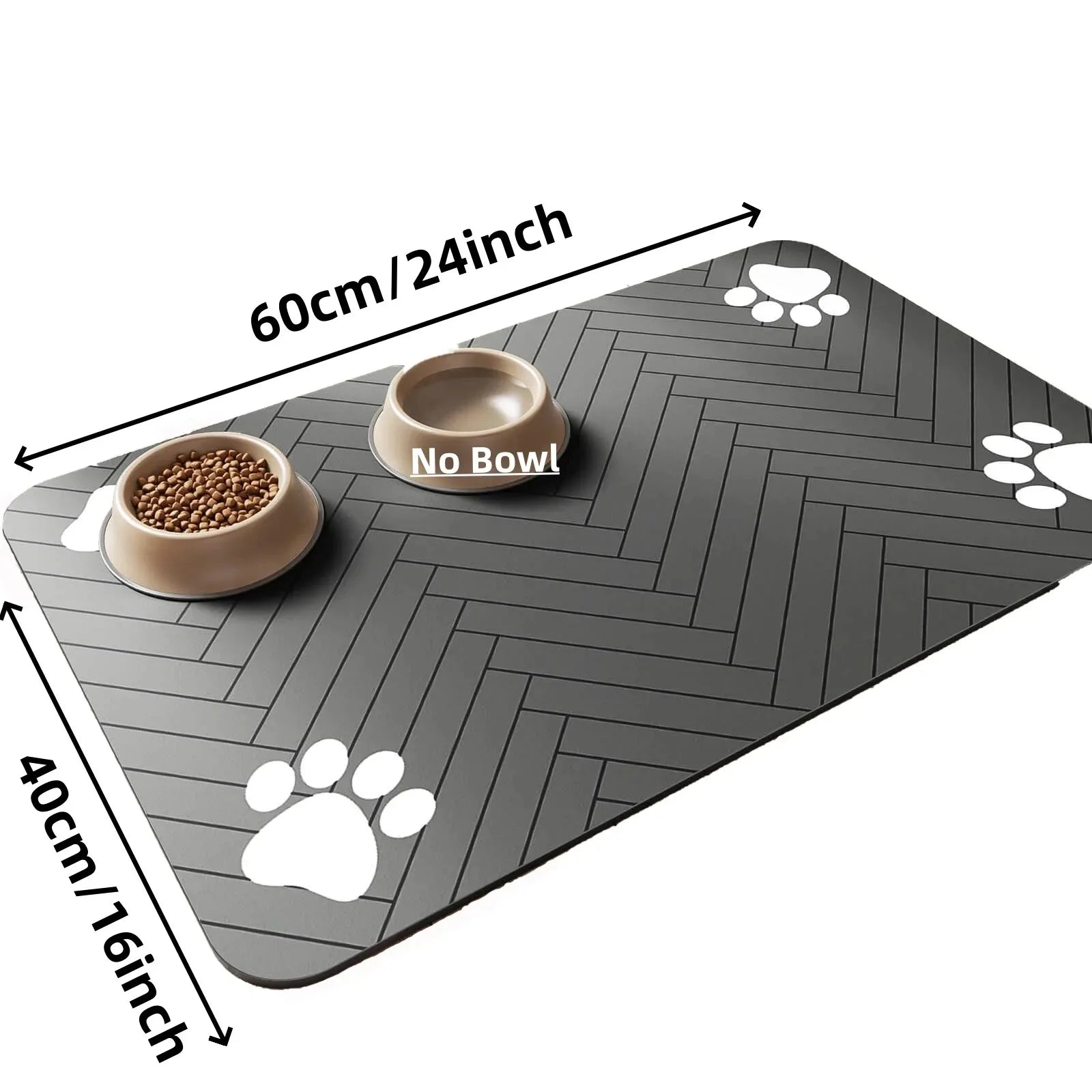 Waterproof Pet Feeding Mat — Non-Slip