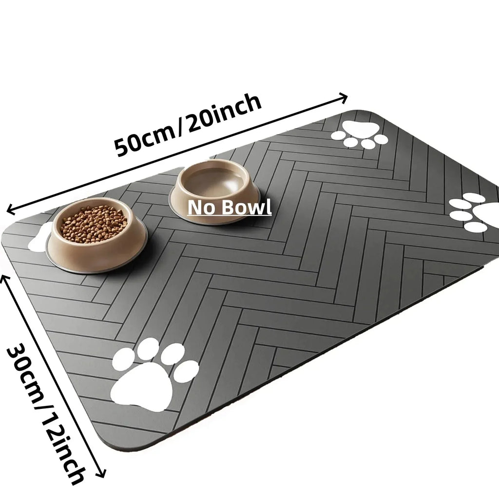 Waterproof Pet Feeding Mat — Non-Slip