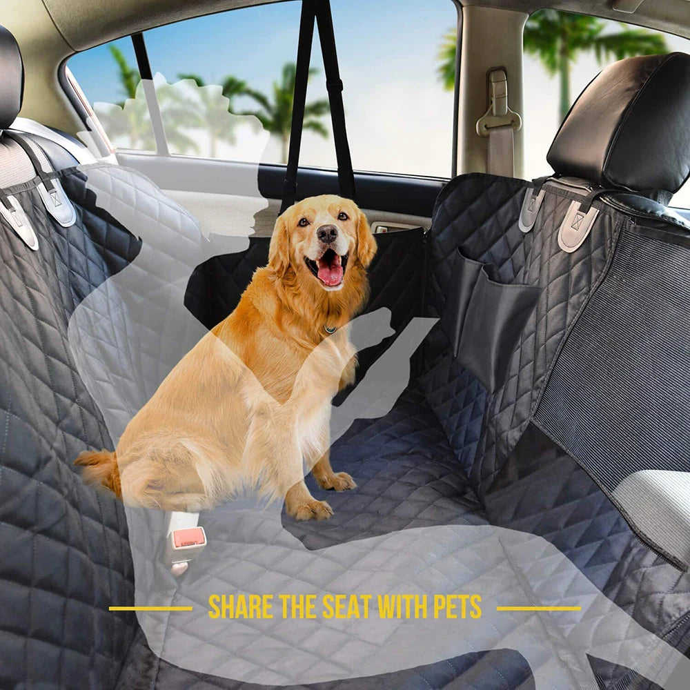 Waterproof Dog Car Seat Cover — Back Seat