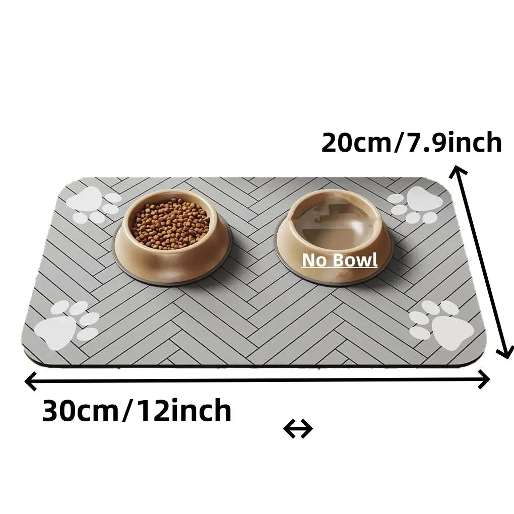 Waterproof Pet Feeding Mat — Non-Slip