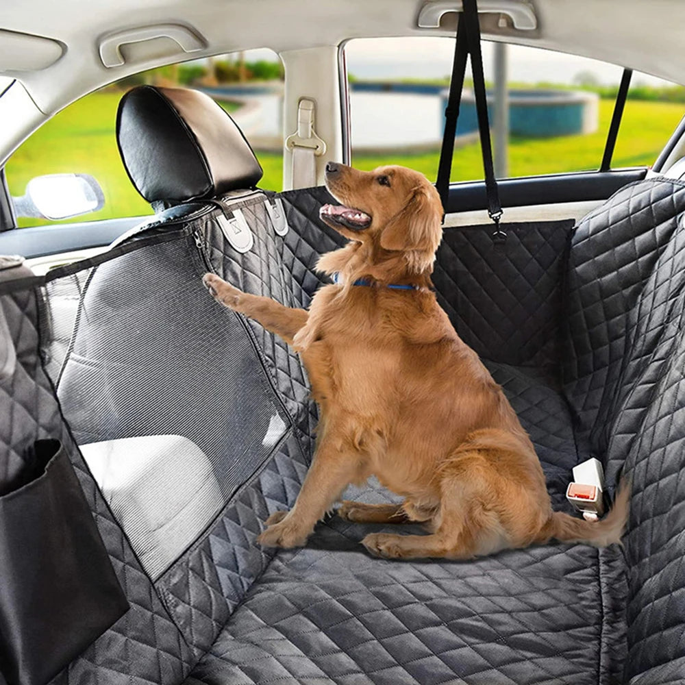 Waterproof Dog Car Seat Cover — Back Seat