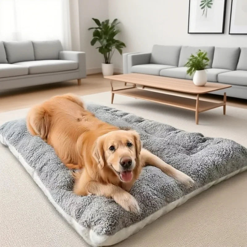 Extra Large Plush Dog Bed — Ultra Soft
